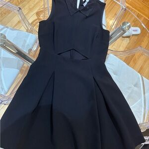 BCBGeneration Black Cutout Mini Dress